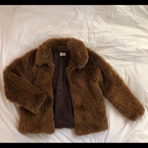 Maryam Nassir Zadeh Faux Fur Jacket
